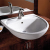 Mezzo Semi-Countertop Sink Less Overflow with Center Hole Only // WHITE // 82688_B-9960001020_CDNwebp.webp