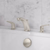Colony® PRO Bathtub Faucet Trim With Lever Handles for Flash® Rough-In Valve //   BRUSHED NICKEL // 86779_B-T075920295-Colony-PRO-Roman-Tub-Faucet_CDNwebp.webp