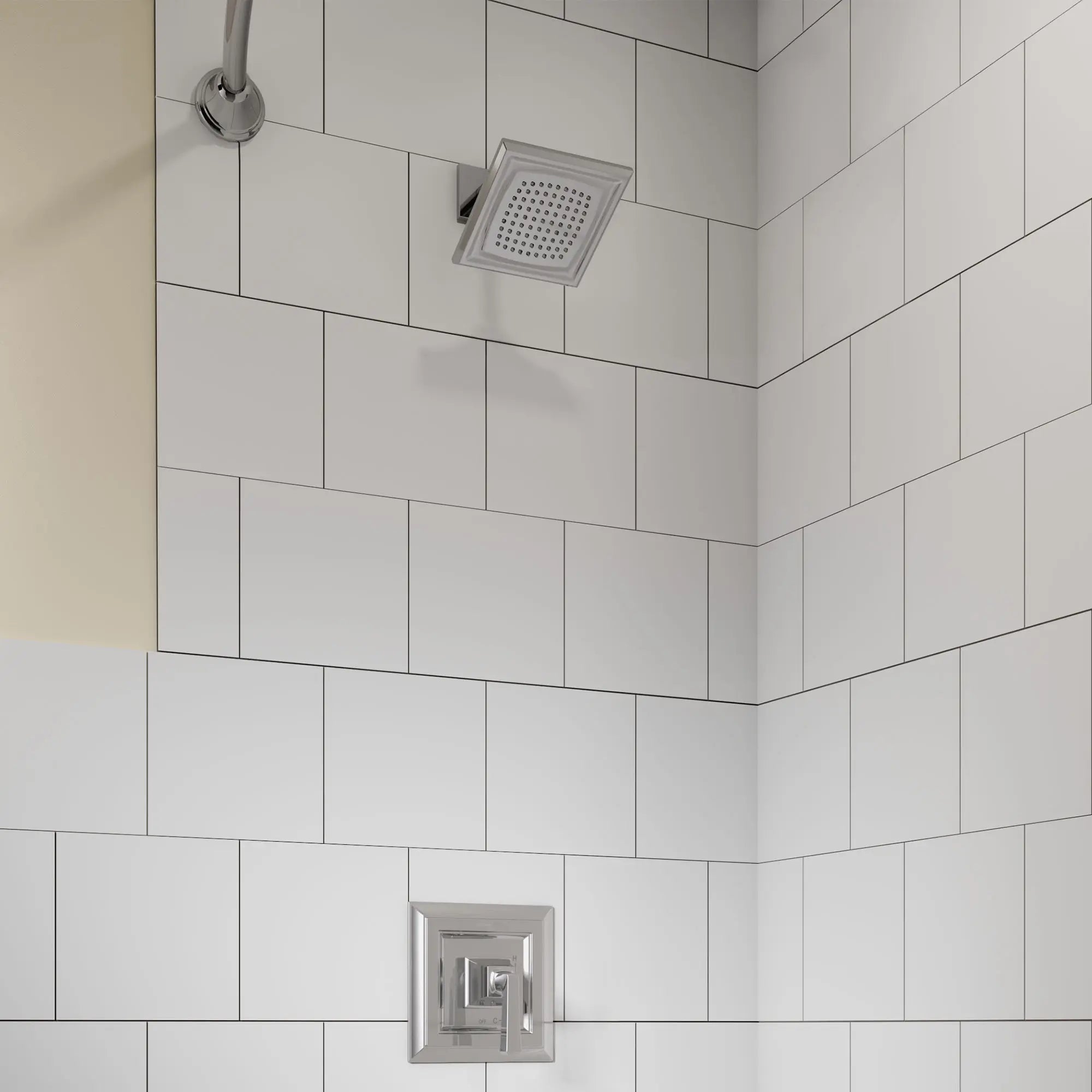 Town Square® S - Ensemble de robinetterie pour douche 2,5 gpm/9,5 L/min incluant une pomme de douche à fonction unique, une cartouche à pression équilibrée en double céramique et une poignée à levier // SHOWER / 2.5 GPM / CHROME POLI // 87290_B-T455501002_CDNwebp_c20bffcd-0be5-4b91-a068-9385299bb11a.webp