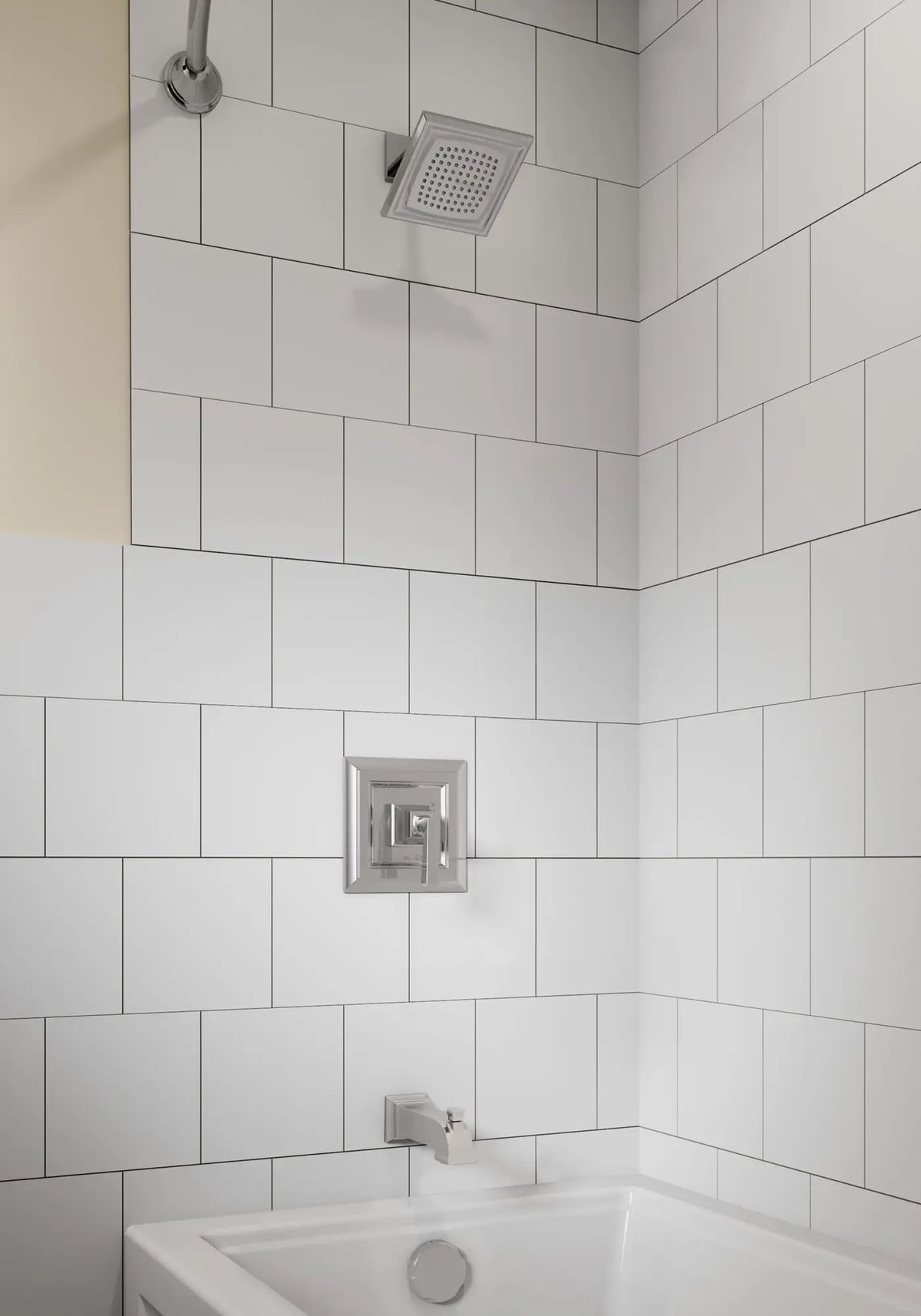 Town Square® S - Bec de baignoire avec inverseur, IPS, 6-3/4 po // CHROME POLI // 87314_B-T455502002_CDNwebp.webp