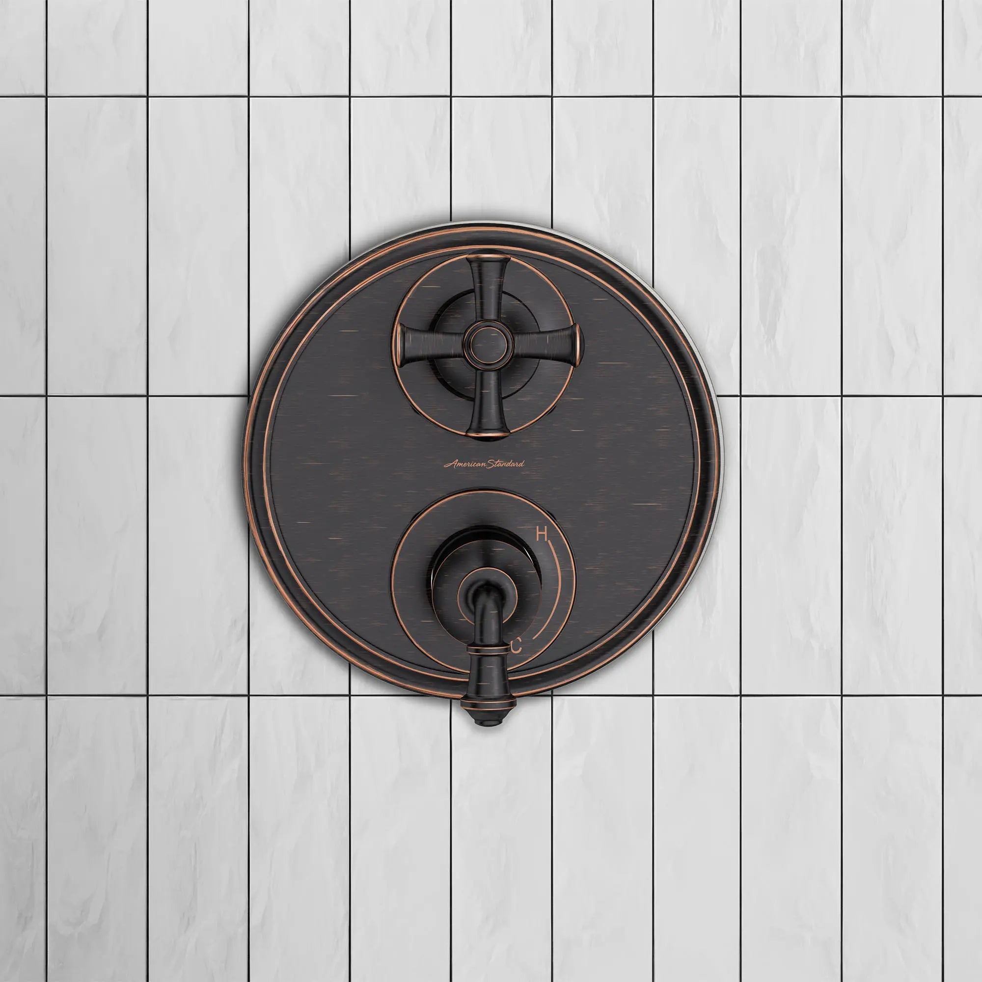 Delancey® - garniture d'inverseur de douche intégré à 2 poignées seulement // BRONZE LEGACY // 87808_B-TU052740.278_CDNwebp.webp