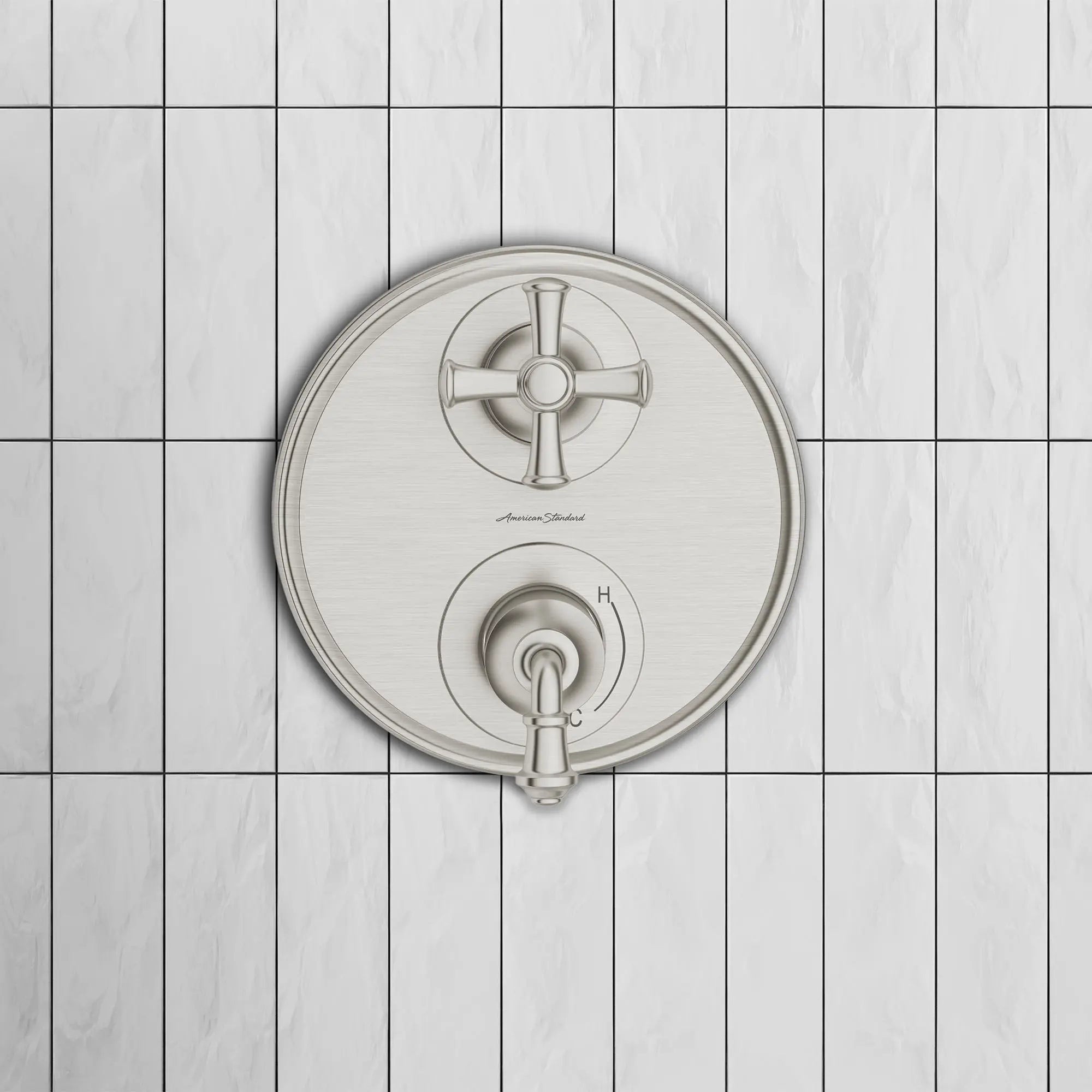 Delancey® - garniture d'inverseur de douche intégré à 2 poignées seulement // NICKEL BROSSÉ // 87835_B-TU052740.295_CDNwebp.webp