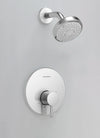 Serin® 1.75 gpm/6.6 L/min Tub and Shower Trim Kit With Water-Saving 3-Function Shower Head, Double Ceramic Pressure Balance Cartridge With Lever Handle // CHROME // 87865_B-TU064507002_CDNwebp.webp