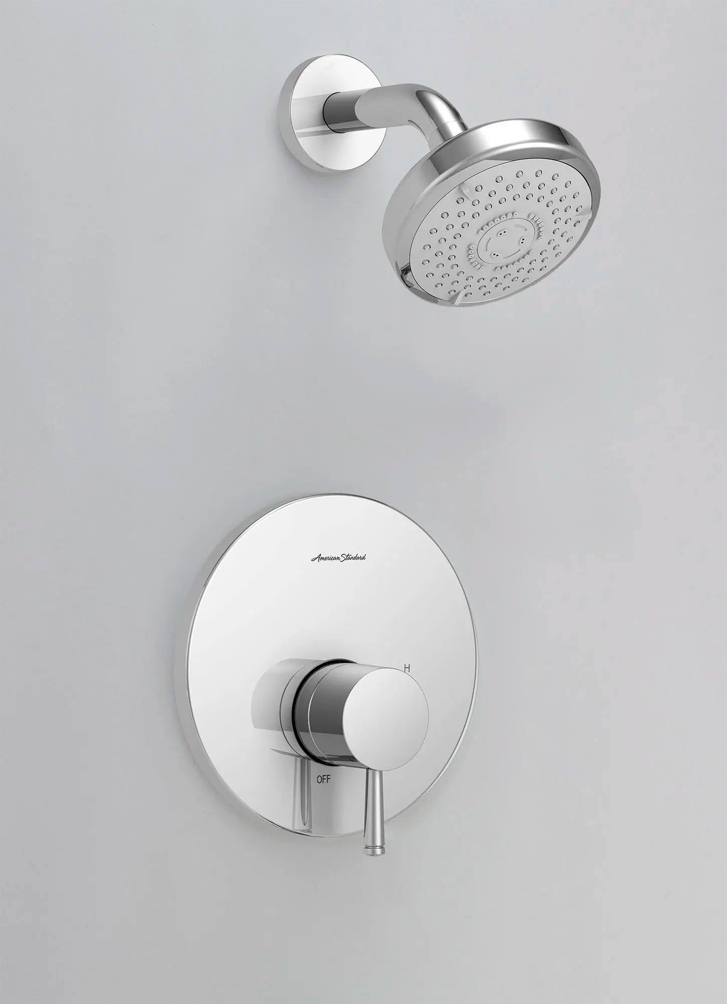 Serin® - Ensemble de robinetterie pour douche 1,75 gpm/6,6 L/min incluant une pomme de douche 3 fonctions à économie d'eau, une cartouche à pression équilibrée en double céramique et une poignée à levier // SHOWER / CHROME POLI // 87865_B-TU064507002_CDNwebp.webp