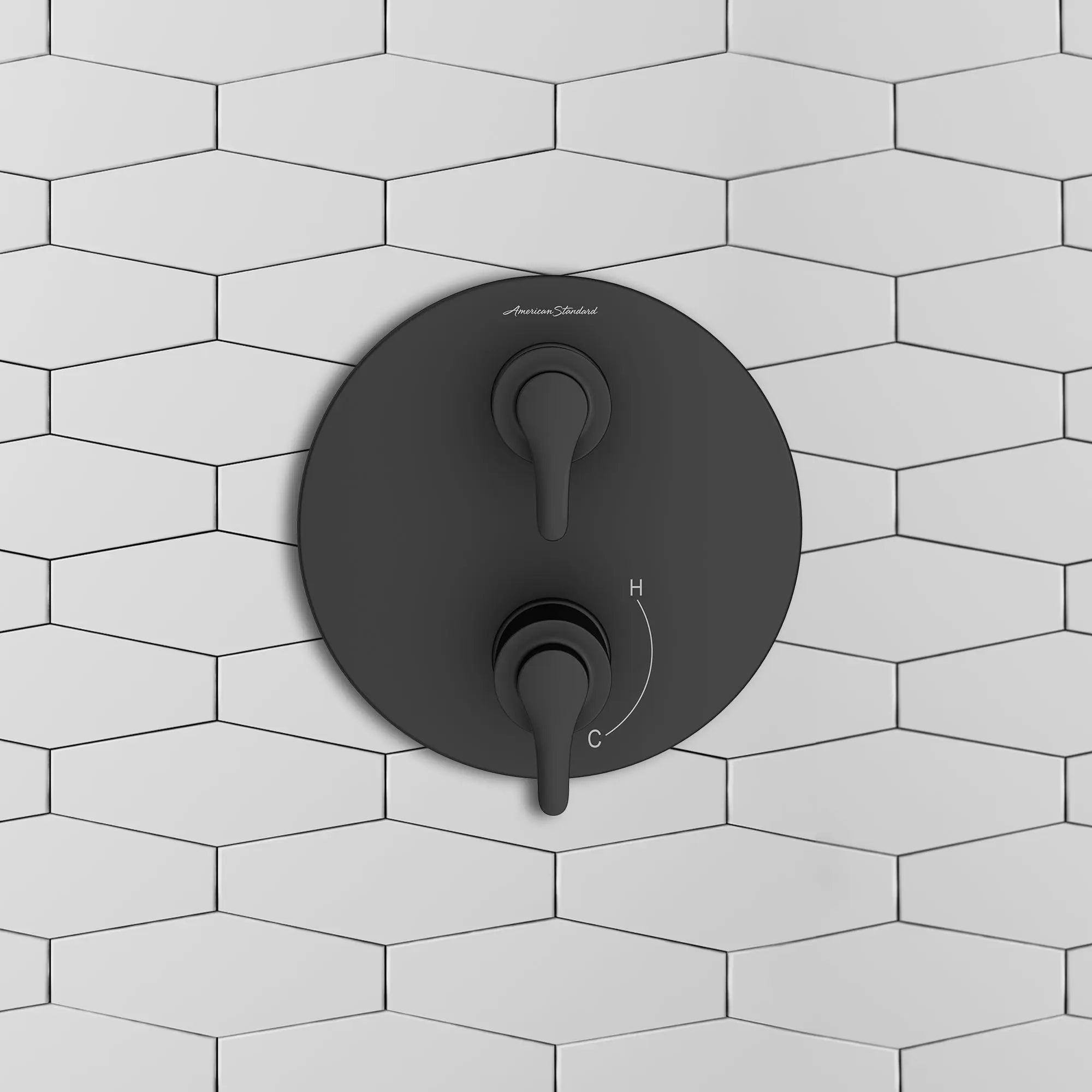 Studio® S - garniture d'inverseur de douche intégrée à 2 poignées seulement // NOIR MAT // 88011_B-TU105740.243_CDNwebp.webp