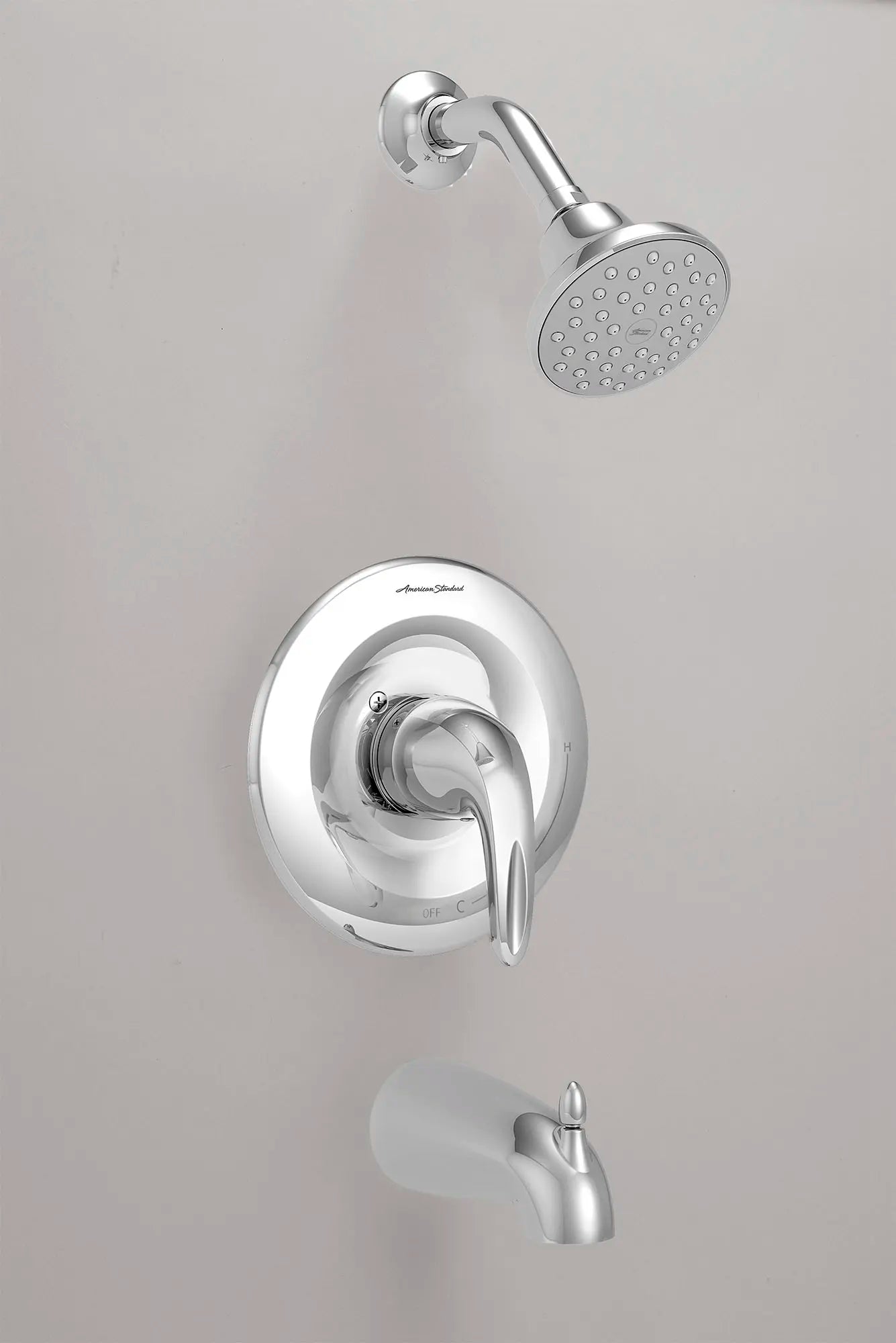 Reliant 3® - Ensemble de robinetterie pour baignoire/douche 1,75 gpm/6,6 L/min incluant une cartouche à pression équilibrée en double céramique et une poignée à levier // CHROME POLI // 88291_B-TU385508002_CDNwebp.webp