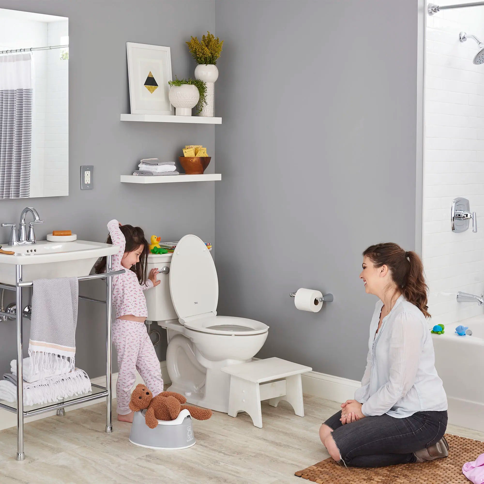 Baignoire Princeton® Americast® 60 x 30 po avec tablier intégré, plomberie hors-sol et renvoi à gauche // BLANC // 88534_C_7018018002_7018190002_7018230002_204AA104020_2392202020_1698254002_2_CDNwebp.webp