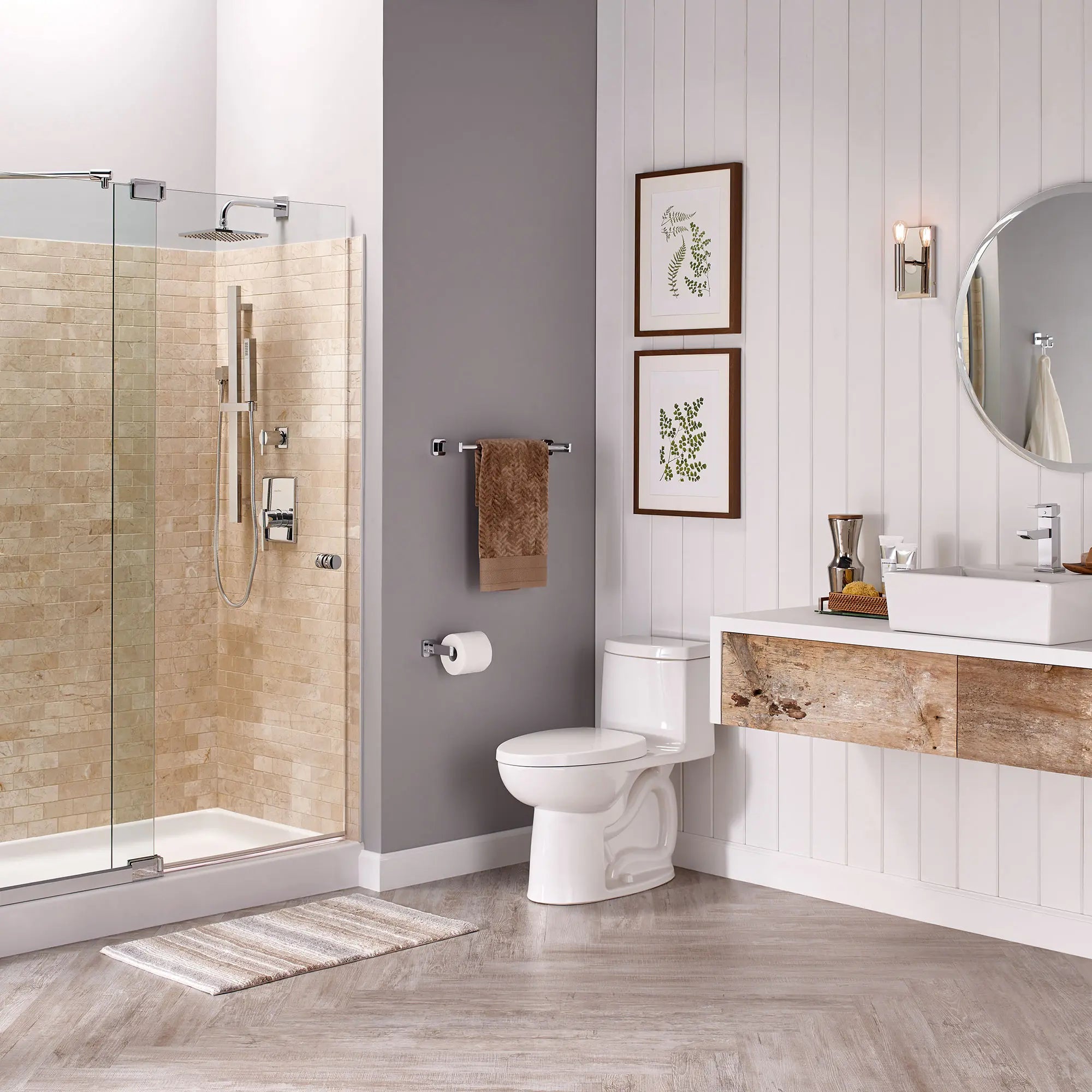 Toilette monopièce Loft®, 1,28 gpc/4,8 lpc, à cuvette allongée à hauteur de chaise avec siège // BLANC // 88775_C-2535128020_CDNwebp.webp