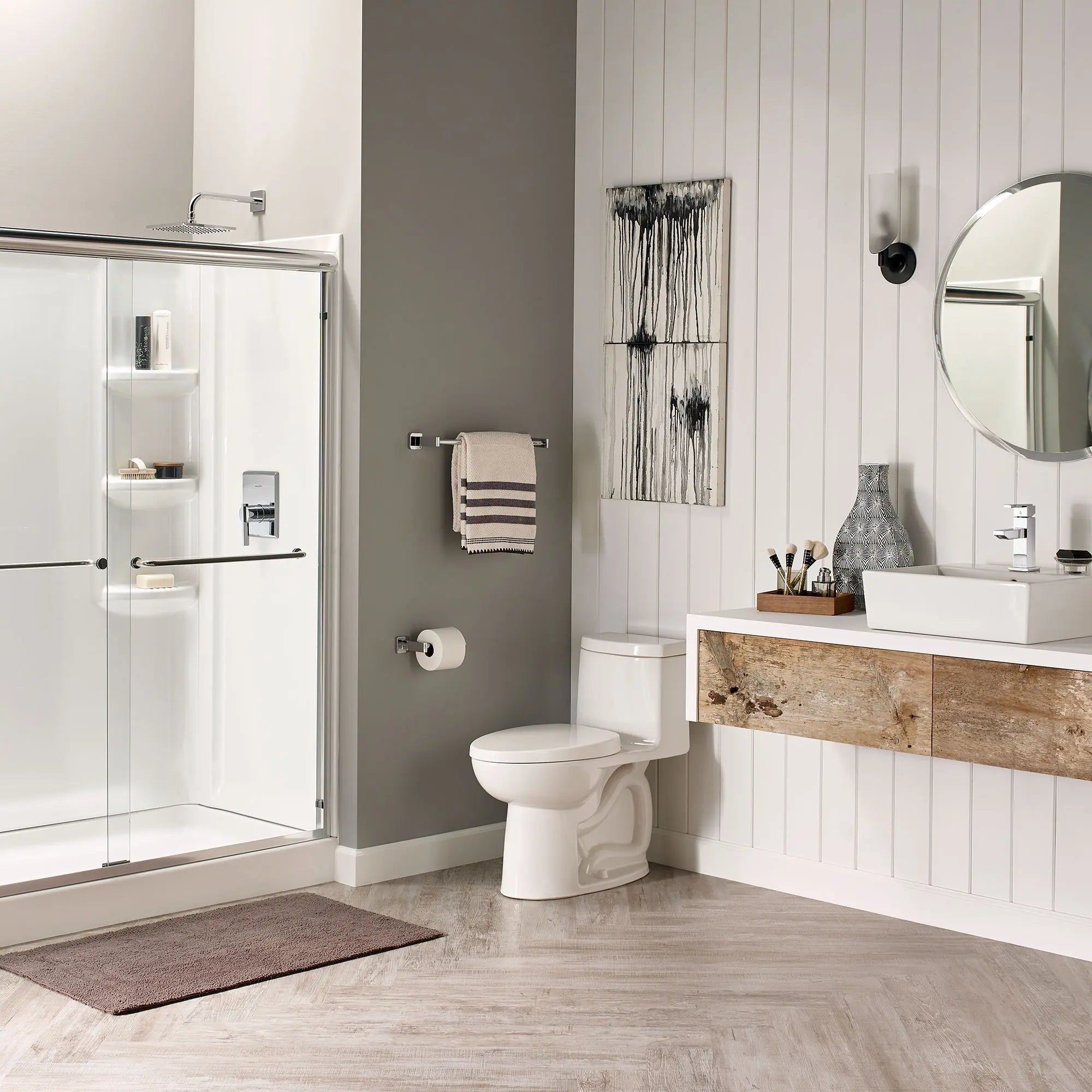 Toilette monopièce Loft®, 1,28 gpc/4,8 lpc, à cuvette allongée à hauteur de chaise avec siège // BLANC // 88787_C-2535128020_02_CDNwebp.webp